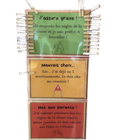 échelle comportement